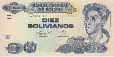 10 Bolivianos