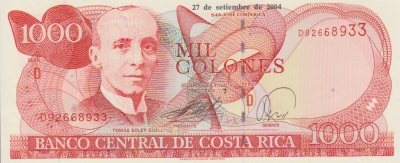 1000 Colones