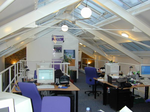 Upstairs in Jamestown Road